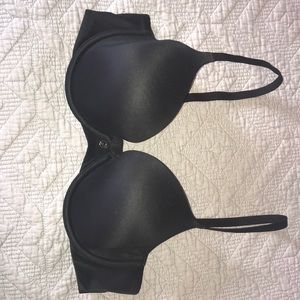 Victoria’s Secret Lined Demi Black Bra 36C